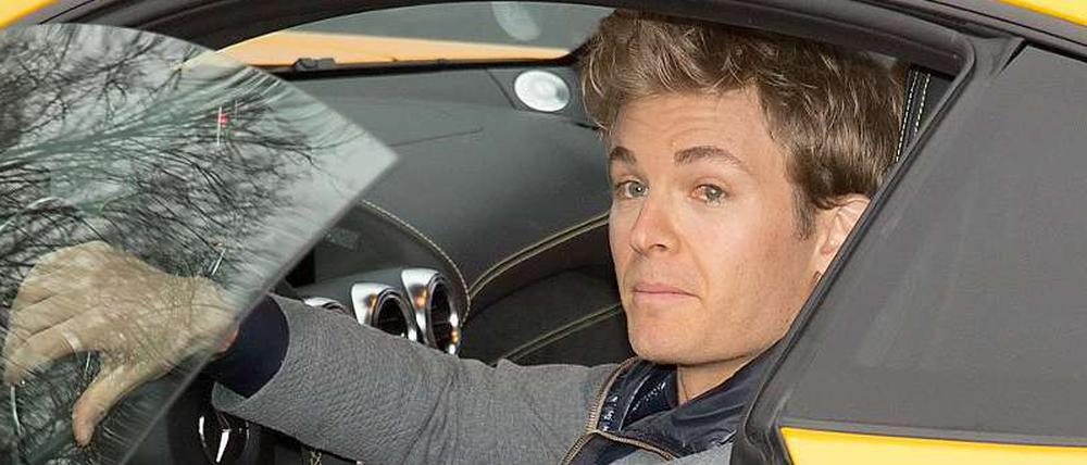 Nico Rosberg am Mittwoch in Berlin.