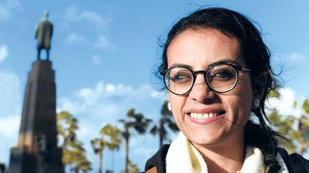 Ungebrochen. Mahienour el Massry saß nach einer Demonstration selbst in Haft. Ihr rechtes Auge verlor sie bei einem Unfall als Kind.