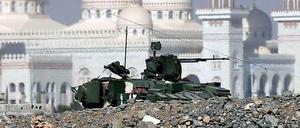 In Jemens Hauptstadt Sanaa kam es in den vergangenen Tagen immer wieder zu Auseinadersetzungen zwischen Regierungstrupppen und Rebellen.