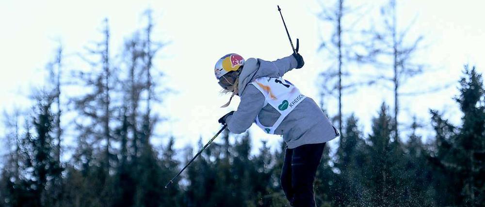Nicht ausgerutscht. Lisa Zimmermann gewinnt den WM-Titel im Slopestyle.