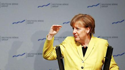 Bundeskanzlerin Angela Merkel.