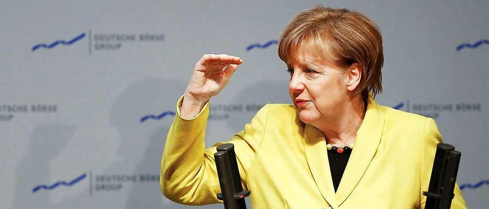 Bundeskanzlerin Angela Merkel.