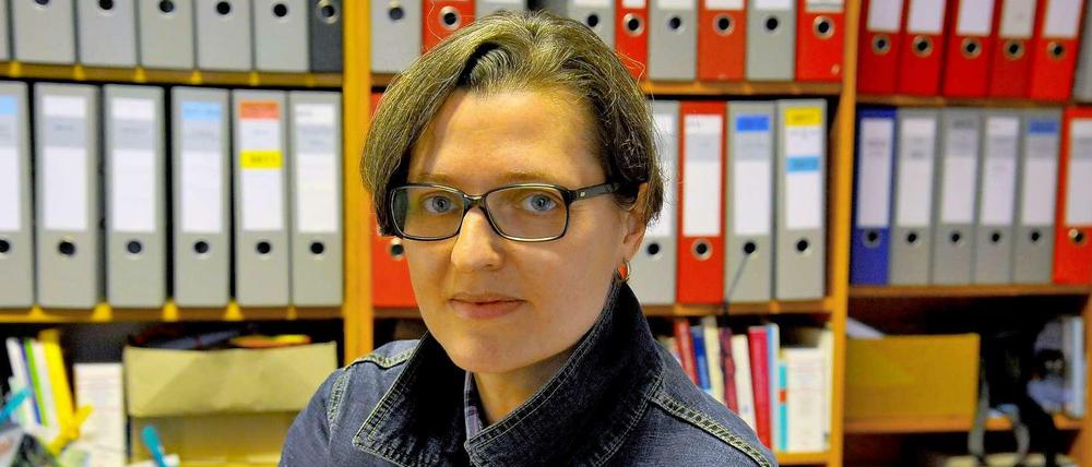 Die neue Bezirksbürgermeisterin von Lichtenberg. Birgit Monteiro.