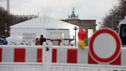 Die Straße des 17. Juni ist derzeit wieder gesperrt. Das führt immer wieder zu Empörung.