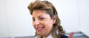 Die Witwe: Babette Albrecht.