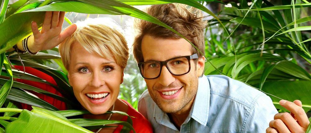 Sonja Zietlow und Daniel Hartwich - die Moderatoren des RTL-Dschungelcamps.