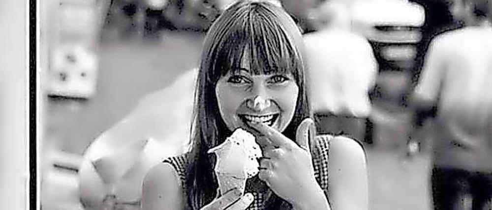 Endlich wieder mal ein Eis. Wlada hat es geschafft!