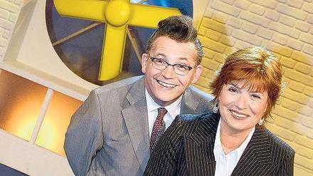 Götz Alsmann und Christine Westermann