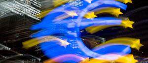 Turbulente Zeiten für den Euro.