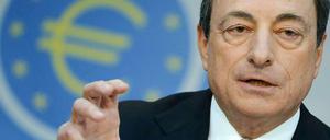 Mario Draghi. Der EZB-Präsident sucht nach Wegen, um die Preise in der Euro-Zone stabil zu halten.