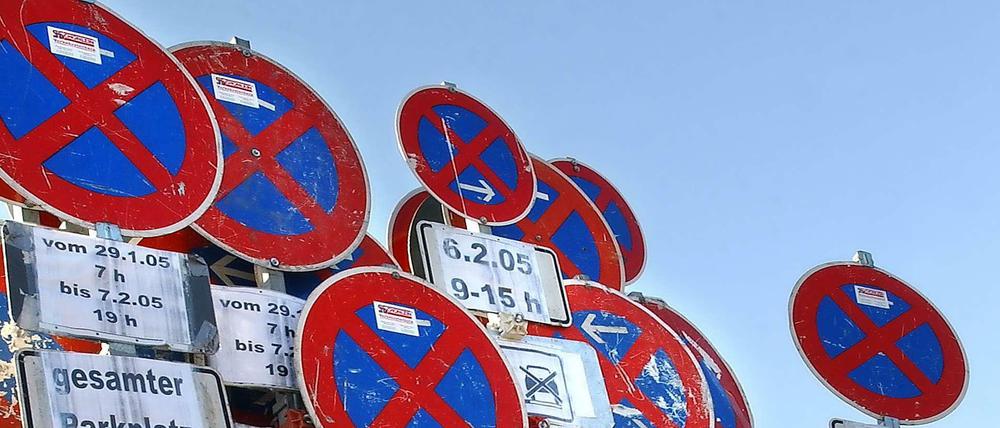 Absolutes Halteverbot. Dieses Schild ist Autofahrern in deutschen Städten bestens bekannt.