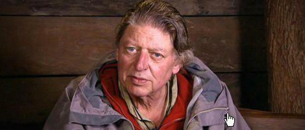 Walter im Dschungelcamp.