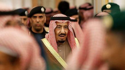 Der Neue: Der saudische König Salman bin Abdul Aziz. Die Bundesregierung hat angekündigt, vorerst keine Waffen mehr an Saudi-Arabien zu liefern 