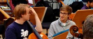 Jan Philipp Huth interviewt den Cellisten Mischa Meyer.
