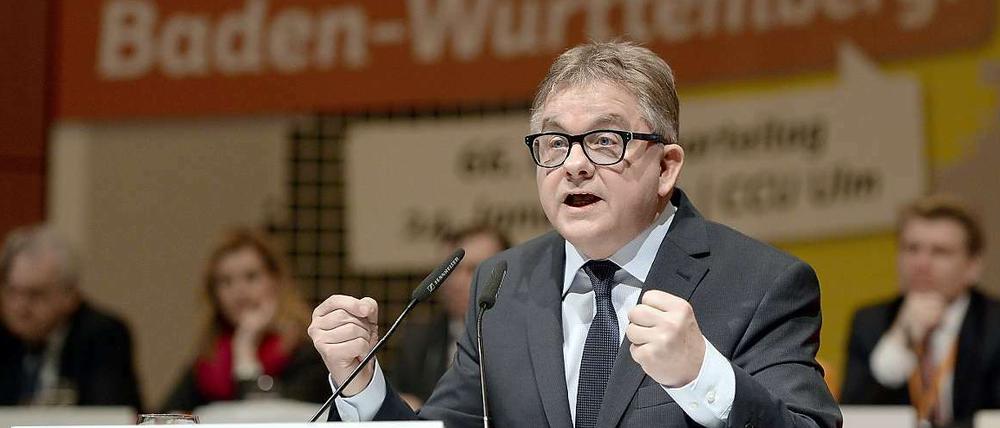 Guido Wolf ist der CDU-Spitzenkandidat für die Landtagswahl 2016 in Baden-Württemberg.