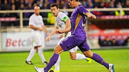 Endlich: Mario Gomez trifft für den AC Florenz