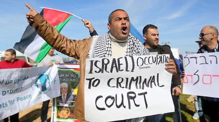 Die Palästinenser hoffen, dass Israel mit Hilfe des Strafgerichtshofs an den Pranger gestellt wird.