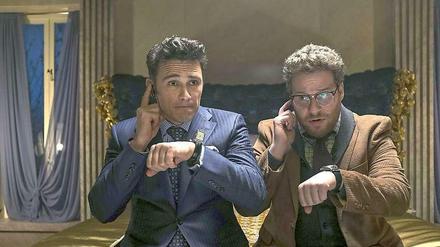Ick hör dir trapsen: Weil es sich durch "The Interview" (Foto) provoziert fühlte, drohte Nordkorea der Berlinale. Nur: Der Film wird dort gar nicht gezeigt.