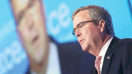 Hoffnungsträger. Laut Umfragen hätte Jeb Bush noch die besten Chancen, gegen Hillary Clinton – sollte sie denn antreten – zu gewinnen.
