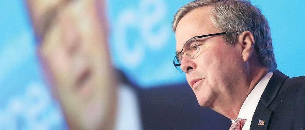 Hoffnungsträger. Laut Umfragen hätte Jeb Bush noch die besten Chancen, gegen Hillary Clinton – sollte sie denn antreten – zu gewinnen.