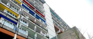 Der "Sozialpalast" in der Potsdamer Straße.