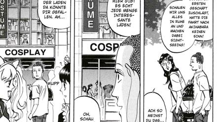 Komische Heilige: Eine Doppelseite aus dem besprochenen Band.
