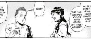 Komische Heilige: Eine Doppelseite aus dem besprochenen Band.