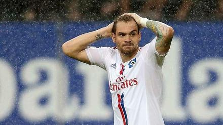 Endlich wieder spielen. Pierre-Michel Lasogga verpasste große Teile der Vorbereitung