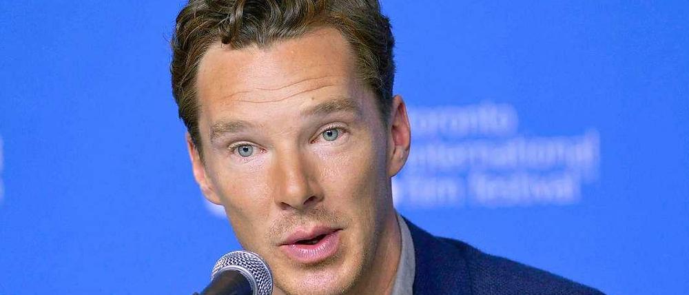 Hat sich für seine Wortwahl entschuldigt: Der für einen Oscar nominierte Schauspieler Benedict Cumberbatch ("The Imitation Game - Ein streng geheimes Leben“)