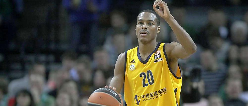 Angriffsfreudig. Alex Renfroe (hier ein Bild aus dem Spiel in Kaunas) überzeugte mit Alba in der Offensive.