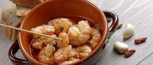 Garnelen mit Knoblauch