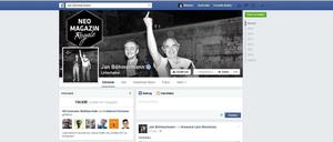 Jan Böhmermann auf Facebook