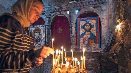 Nahe bei Gott. Das Kaukasus-Dorf Ushguli auf 2200 Meter Höhe gilt als höchstgelegene dauerhaft bewohnte Ortschaft Europas.