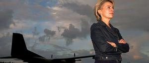 Immer zuversichtlich und zupackend. Bundesverteidigungsministerin Ursula von der Leyen.