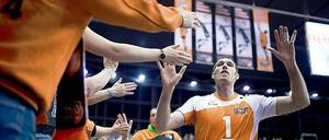 Feiertage in der Max-Schmeling-Halle: Das Final-Four-Turnier der Champions League findet Ende März 2015 in Berlin statt, die BR Volleys und Kapitän Scott Touzinsky sind als Gastgeber dabei.