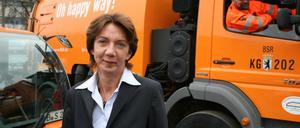 Sie war die Chefin der BSR: Vera Gäde-Butzlaff.