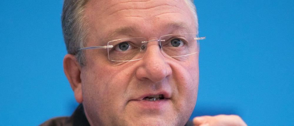 Innensenator Frank Henkel.