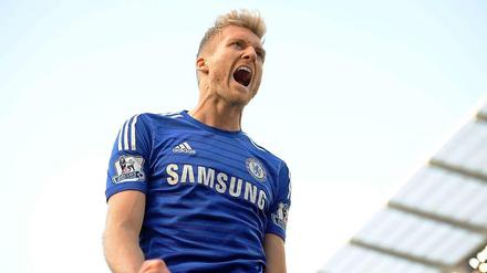 Weg hier mit Gebrüll. André Schürrle konnte sich beim FC Chelsea nicht wirklich durchsetzen.