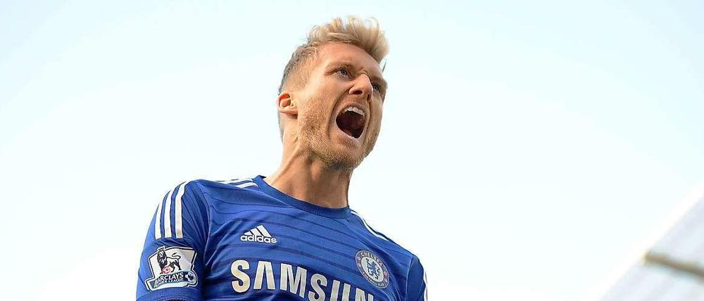 Weg hier mit Gebrüll. André Schürrle konnte sich beim FC Chelsea nicht wirklich durchsetzen.