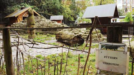 Trist wird es vorerst bleiben: Der Betreiberverein für den Streichelzoo im Kreuzberger Viktoriapark gibt auf - vor allem wegen des Denkmalschutzes.