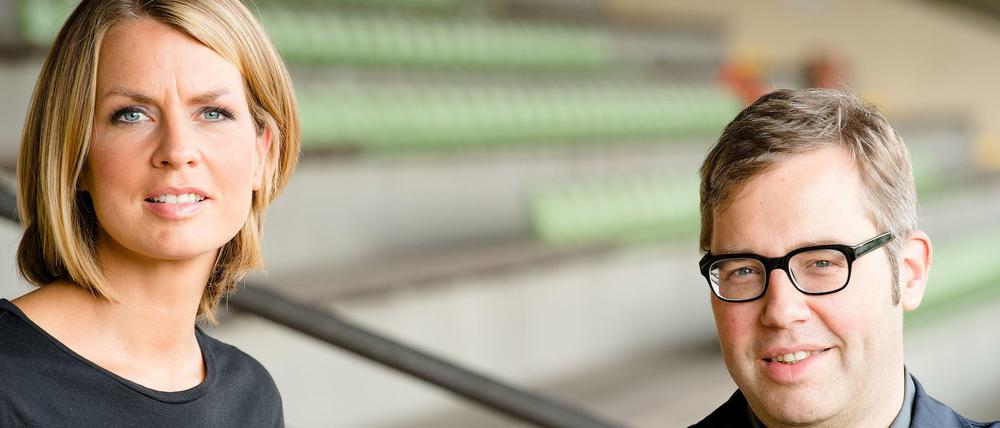 Jessy Wellmer und Philipp Köster