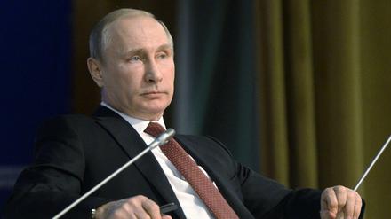 Die Linkspartei will, dass Putin im Bundestag spricht.