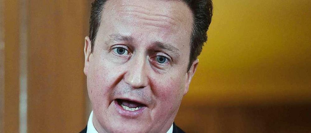 Wie leicht kann man sich zu ihm durchwählen lassen: Der britische Premierminister David Cameron.