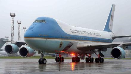 Sie hat bald ausgedient: Die "Air Force One" auf dem Flughaben in Warschau 2014.