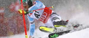 Felix Neureuther fuhr in Schladming auf Platz drei.