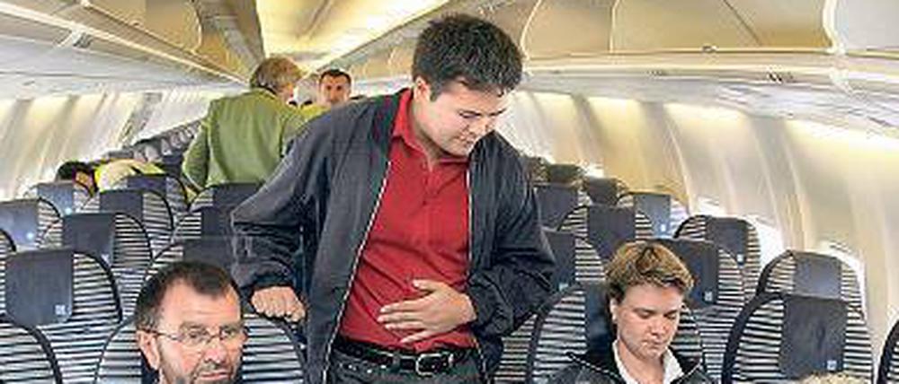 Seminar gegen Flugangst. Es lässt schlechte Gedanken verfliegen. 