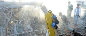 In Mexiko-Stadt kam es am Donnerstag zu einer schweren Gasexplosion.