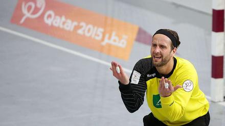 Zum Verzweifeln. Silvio Heinevetter hadert mit sich, der Welt und dem Handball-Gott.