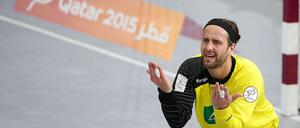 Zum Verzweifeln. Silvio Heinevetter hadert mit sich, der Welt und dem Handball-Gott.