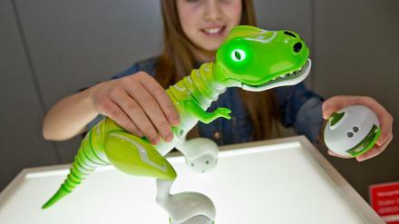 Der "Zoomer Dino" wurde mit dem "Toy Award" der Nürnberger Spielwarenmesse ausgezeichnet.